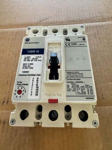 Allen-Bradley 140M-I8P-C15S-M Motor Circuit Protector 600 VAC / 250 VDC
