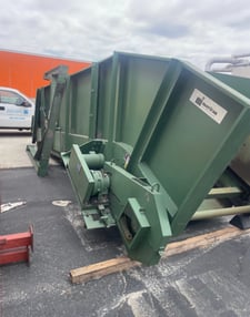 60" long, Mayfran infeed conveyor