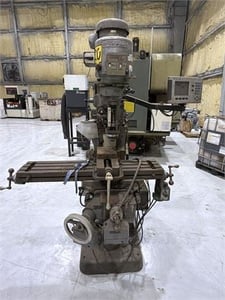 Bridgeport #Series-II, vertical mill, 11" x58" table, 2 HP, 34" X, 15" Y, 16" Z, 50-4200 RPM, R-8, Acu-Rite