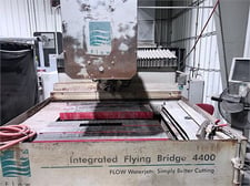 Flow #IFB-4400, integrated flying bridge waterjet, 4' x 4', 60000 PSI, 50 HP, 4-Axis dynamic tilt, FlowMaster