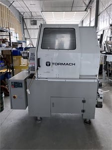 Tormach #15L-Slant-Pro, CNC lathe, 15" swing, 10" X, 12" Z, 6" chuck, 3500 RPM, 3 HP, 5C taper, D1-4 nose