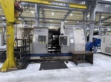 Daewoo Doosan #Puma-700, CNC lathe, 40.5" swing, 40" between centers, 19" chuck, 6.5" bar, 7.12" bore, 1500
