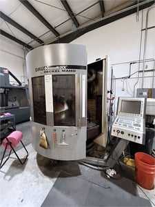 DMG Mori Seiki #DMU-60, 5-Axis CNC vertical machining center, 24 automatic tool changer, 28.7" X, 22" Y, 22"
