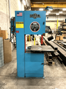 20" DoAll #2013-V, vertical band saw, 26" x 26" tilting table