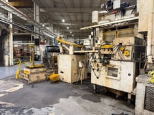 15000 lb. Dallas #DRF-630/DPR-15000x30, space saver coil feed line, 30" W x .188" stock, 72" outside