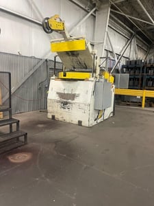 54" x .08" Nidec-CHS #PS-300-54, powered coil straightener, 7-roll, 3" diameter rolls, entry/exit pinch