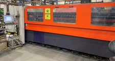 Bystronic #ByStar-4020, Co2 CNC laser, 6000 watt, (2) 6' 6' x 13' 4" pallets, with dust collector, 2008