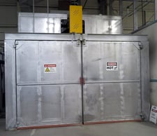 144" width x 96" H x 192" L David Weisman, walk-in gas fired oven, 500°F, 2020