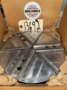 10" U.S. Shop Tools #RKT-10300A, aluminum boring jaws, 2-hole mounting