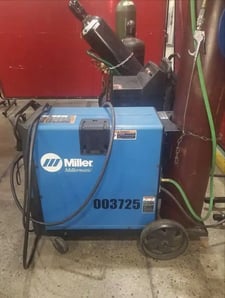Miller #Millermatic-210, MIG welder, 30-210 amps, 35-700 IPM wire feed, 22 gauge to 3/8" thickness