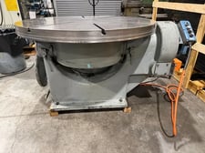 48" x 48" Rotab, T-Slotted powered precision rotary table, powered tilt / rotate