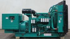 1000 KW Cummins #DFHD, diesel generator set, 277/480 Volts, 1490 HP @ 1800 RPM, QST30-G5 engine, 425 hours