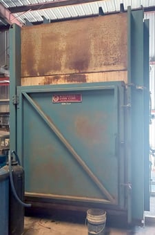 60" width x 120" D x 60" H Wisconsin Oven, gas-firedbatch oven, 1400°F, Honeywell temp controller, Honeywell