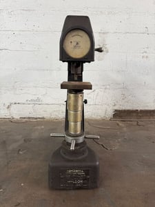 Wilson Rockwell #3our, hardness tester, 5" opening, 5.5" throat depth