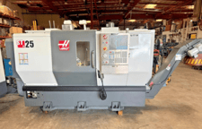Haas #ST-25, CNC Lathe, 31.7" swing, 22.5" machining length, 15.5" turning diameter, 10" chuck, 3" bar, 30