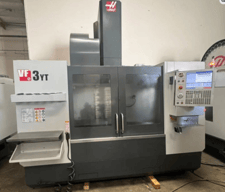 Haas #VF-3YT/50, 3-Axis Vertical CNC Machining Center, 40" X, 26" Y, 25" Z, 52" x 23" table, 30 HP, 7,500