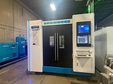 Sengfeng #SF3015H4, fiber laser, 12400 watt, 3050mm x 15430mm working area, Boci automatic focus laser head