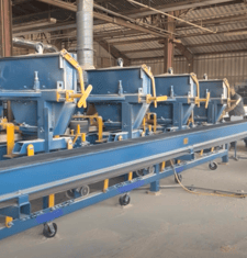 Baker #CX, 4-Head Resaw w/ Return Conveyor, 2022