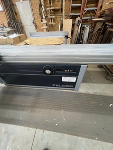 Felder #K700S, Sliding Table Saw, 10' slider, remote cutoff switch, 230 Volt, 3PH, 2023