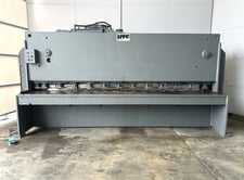 1/4" x 12' HTC #250-12A, hydraulic shear, motorized Back Gauge, 25 HP