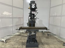 Lagun #FTV-2, vertical mill, 9" x49" tbl., 3 HP, R-8, variable speed, X-Axis power feed