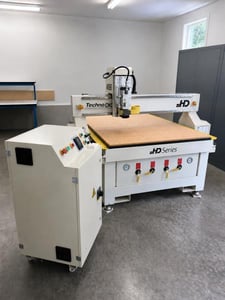Techno #HD-4896, 4' x 8' CNC Router, 48" X, 96" Y, 9" Z, 4 HP HSD ATC spindle, 24000 RPM, 10 HP Becker