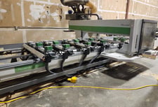 Biesse #Rover-A-1659, 5-Axis CNC Router, 233" X, 62" Y, 15" Z, 17.5 HP HSD electrospindle, 24000 RPM, 18-pos.