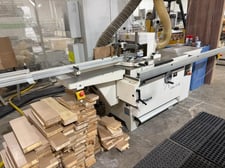 SCM #T-130, Spindle Shaper w/Steff 2048 Feeder, 1-1/4" spindle, 9 HP, (5) speeds, 3000-10000 RPM, 6" capacity