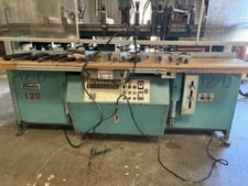 Sicotte #J-35-8, Combination Vertical and Horizontal Boring Machine, 24" x 96" table, (4) vertical and 6