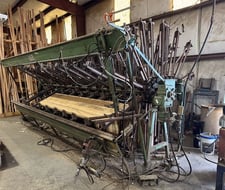 Taylor, 20-Section Clamp Carrier, 16-1/2' width capacity, (240) clamps, 32" opening, 2-1/2" high jaws, 5 HP