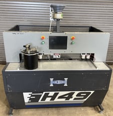 Pillar #H49, CNC Horizontal Bore, Glue & Dowel Inserter, 49" work area, 1 HP, 18,000 RPM spindle, (2) work