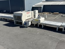 Makor, Complete Panel Finishing Line, Butfering wide belt sander, Q-One reciprocating sprayer, (2) FastDry