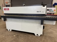Cantek #CANMX340, Edgebander, 0.4-3mm edge thickness, 29 FPM, 0.315"-1.77" panel thickness, 1 HP, 230 Volt