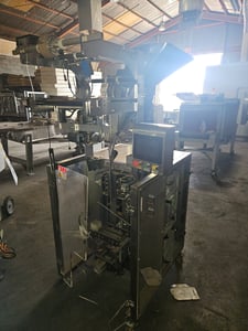Vertical Form Fill Seal (VFFS) Sachet Packaging Machine, Multi-Head Cup Filler Config