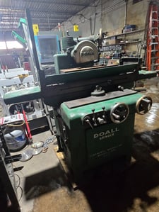 8.5" x 24" DoAll #G10, surface grinder, 26" Travel, electromagnetic chuck, 2 HP, 220/440 V.