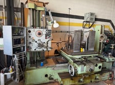 TOS #WH63, Table Type Horizontal Boring Mill, 39" X, 39" Y, 28" Z, 35" x 31" rotary table, 2.5" bore, 8 HP