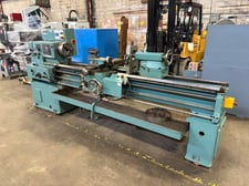 20" x 80" TOS #SN-50-C, Engine Lathe, 27.5" swing in gap, 2" bore, 10.62" socs, 8 HP, 2000 RPM, 575 Volt, 3PH