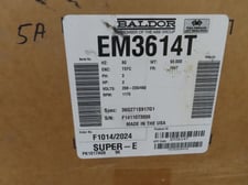 2 HP 1175 RPM Baldor #EM3614T, Electric Motor, Frame 184T, 208-230/460 Volt