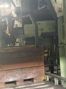 22 cu.ft. Sinto #CND2Y, Rotary Drum Blast System, 2,650 lb. load capacity, 60 HP blast wheel, dust collector