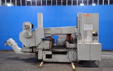 27" x 49" Kasto #HBA660-AU, automatic horizontal band saw, 16 KW, chip conveyor, 4499 hours, 1994