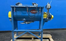 S Howes #ES-244, Ribbon Mixer, Toshiba motor, Browning speed reducer, 2.2 KW, 230/460 V., legs, 2014