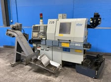 Star #SR-20R, CNC Swiss Lathe, 1" bore, Fanuc 18i-T control, tailstock, 6.0 KVA