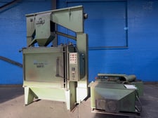48" Goff George Fischer #48TB, Rotary Table Shot Blast Machine, 15 HP, 480 V., 2000