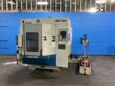 Daewoo Doosan #DVC-400, CNC vertical machining center, 28" x 46", 32-spot tool changer, Fanuc 21i-MB control