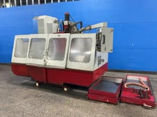 Excel #ES-1300, CNC vertical machining center, 19" x 55", 24-spot tool changer, Fanuc O-M control