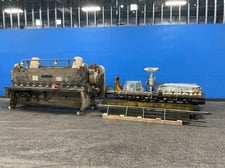 1/4" x 10' Cincinnati #1810G, Mechanical Shear, 127" x 24' table, control pendants, foot pedals, Baldor