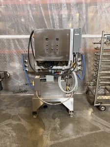 Aesus Systems #Hybrid-Tunnel-48, hybrid steam/electric shri, 48" L, 30 kW steam generator, 2 adjustable heat