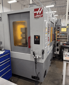 Haas #EC-400, horizontal machining center, 20" X, 20" Y, 20" Z, 20 HP, 40 automatic tool changer, 12000 RPM