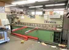 1/4" x 10' Guifil #GHE-630, Hydraulic Power Squaring Shear, 36" back gauge, 9 KW, 2002