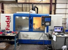 Fadal #VMC-6030, CNC Vertical Machining Center, 60" X, 30" Y, 30" Z, 10000 RPM, 22.5 HP, 21 automatic tool